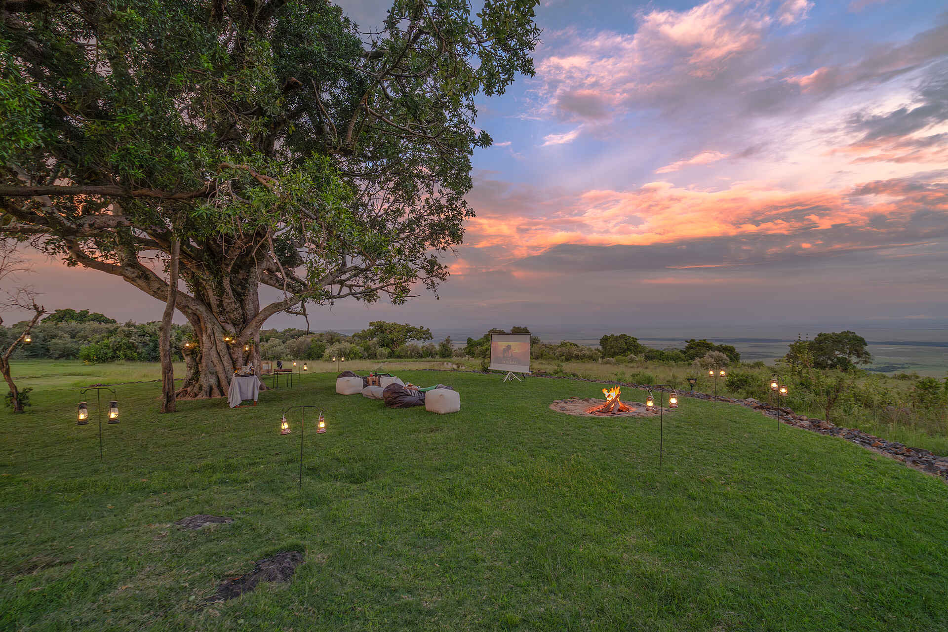 Loirien Mara Villas: Outdoor Cinema Loirien Mara Villas: Outdoor Cinema