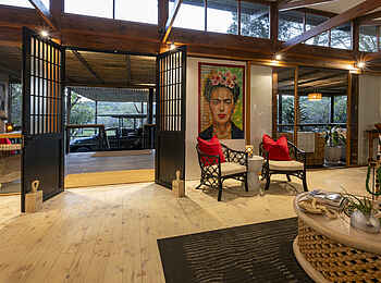 Makakatana Bay Lodge: Die Lobby Makakatana Bay Lodge: Die Lobby