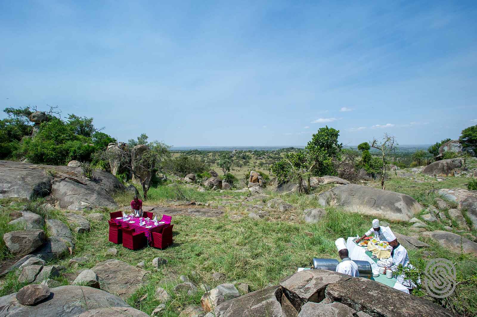 Mbuzi Mawe Serena Camp: Bush Lunch Mbuzi Mawe Serena Camp: Bush Lunch