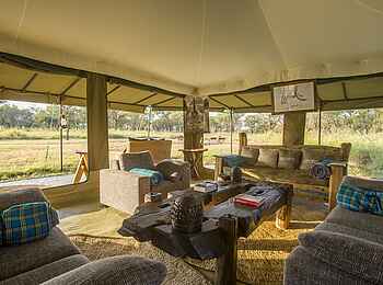 Naona Moru Camp: Loungebereich