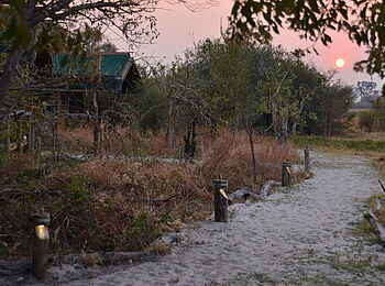 Sango Safari Camp: Fußweg