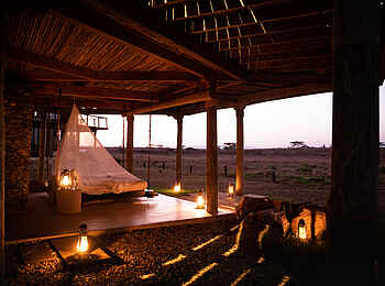 Segera Retreat: Sleep-Out der Villa Segera