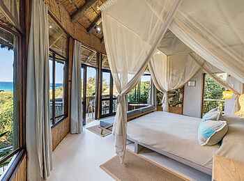 Thonga Beach Lodge: Zimmer mit Meerblick Thonga Beach Lodge: Zimmer mit Meerblick