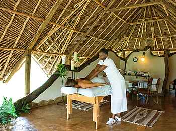 Tortilis Camp: Spa-Bereich Tortilis Camp: Spa-Bereich