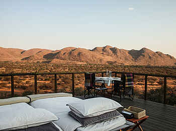 Tswalu Tarkuni Homestead: Auf dem Aussichtsdeck Tswalu Tarkuni Homestead: Auf dem Aussichtsdeck