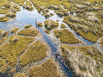 Xugana Island Lodge: Mokoro Fahrt
