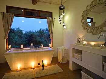 Cottar's 1920s Safari Camp: Private Homestead Badezimmer