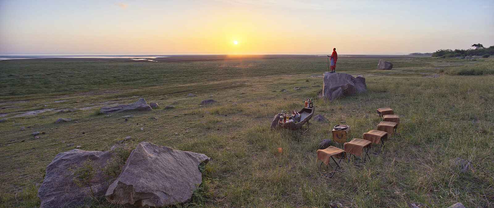 Lake Manyara Tree Lodge: Sundowner Lake Manyara Tree Lodge: Sundowner