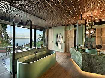 Lolebezi Lodge: Badezimmer