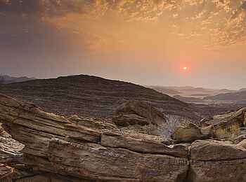 Okahirongo River Camp: Landschaft Okahirongo River Camp: Landschaft