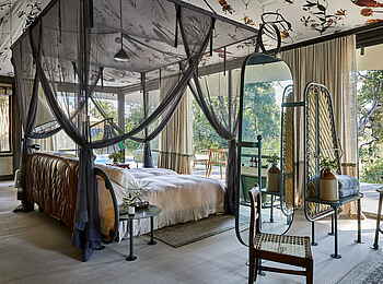 Saseka Tented Camp: Eine luxuriöse Suite Saseka Tented Camp: Eine luxuriöse Suite