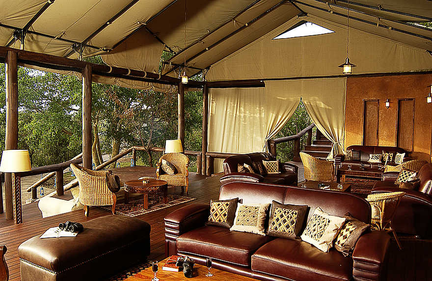 Serengeti Migration Camp: Lounge Serengeti Migration Camp: Lounge