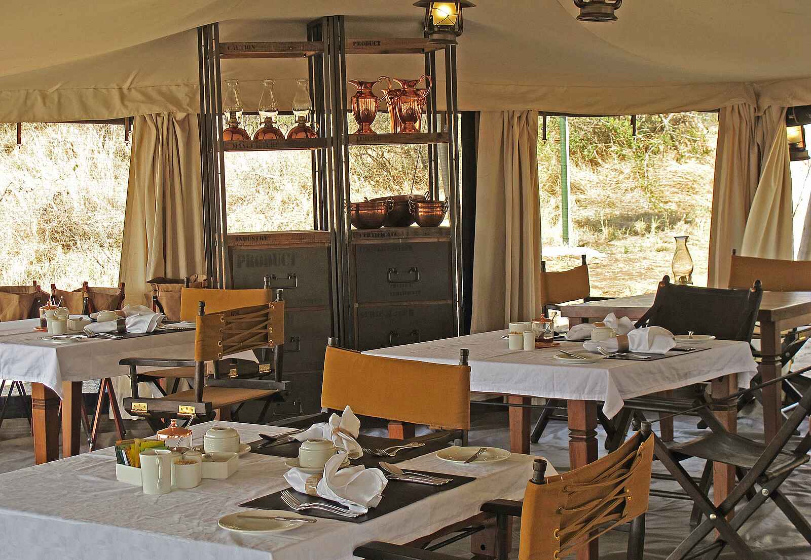 Serengeti Pioneer Camp: Speisesaal Serengeti Pioneer Camp: Speisesaal