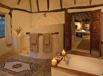 Borana Lodge: Das Badezimmer von Cottage 3 Borana Lodge: Das Badezimmer von Cottage 3