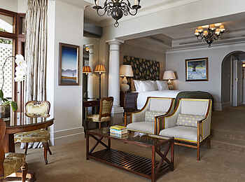 Ellerman House: Deluxe House Room - Private Lounge Ellerman House: Deluxe House Room - Private Lounge