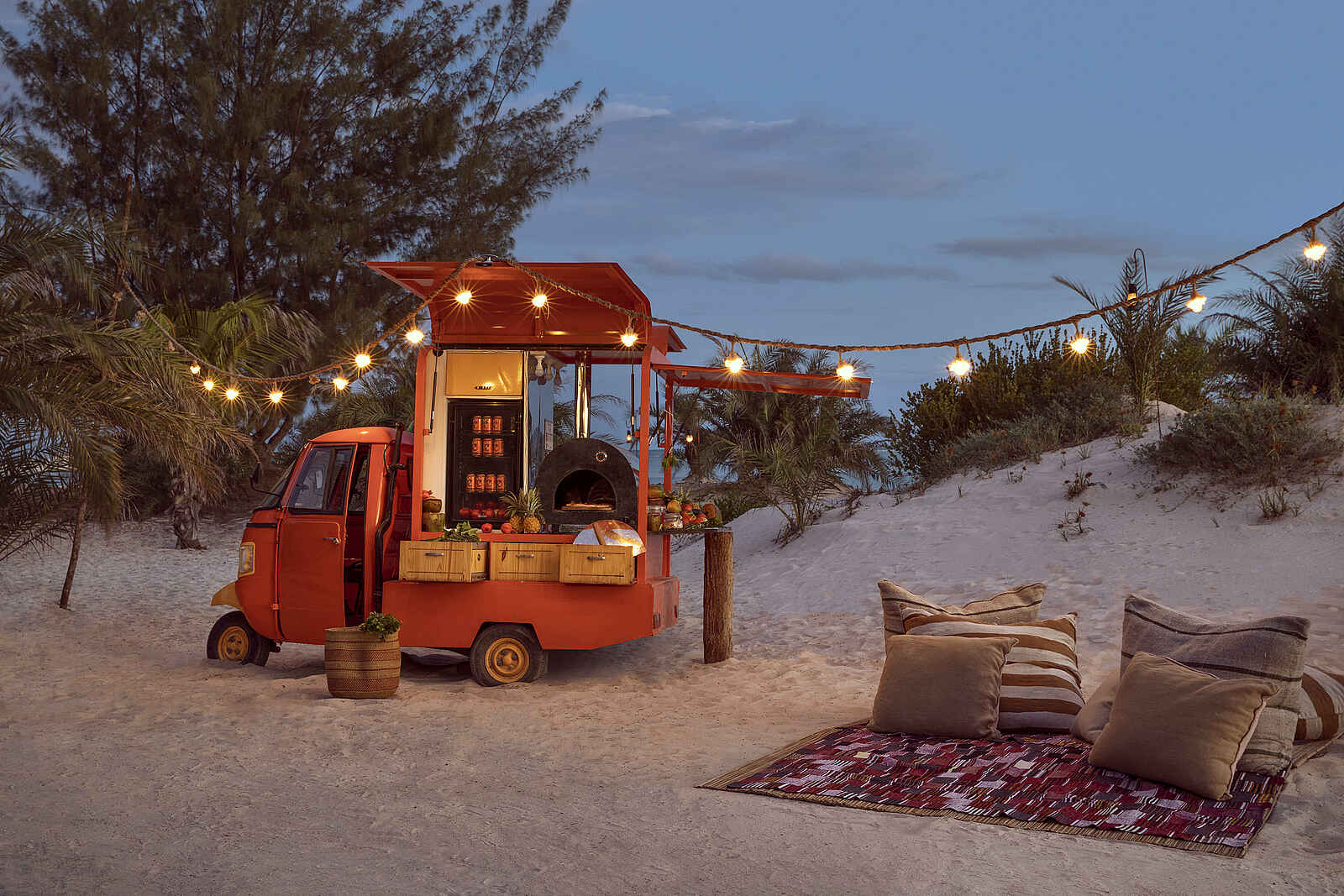 Kisawa Sanctuary: Das Pizza Tuk-Tuk Kisawa Sanctuary: Das Pizza Tuk-Tuk