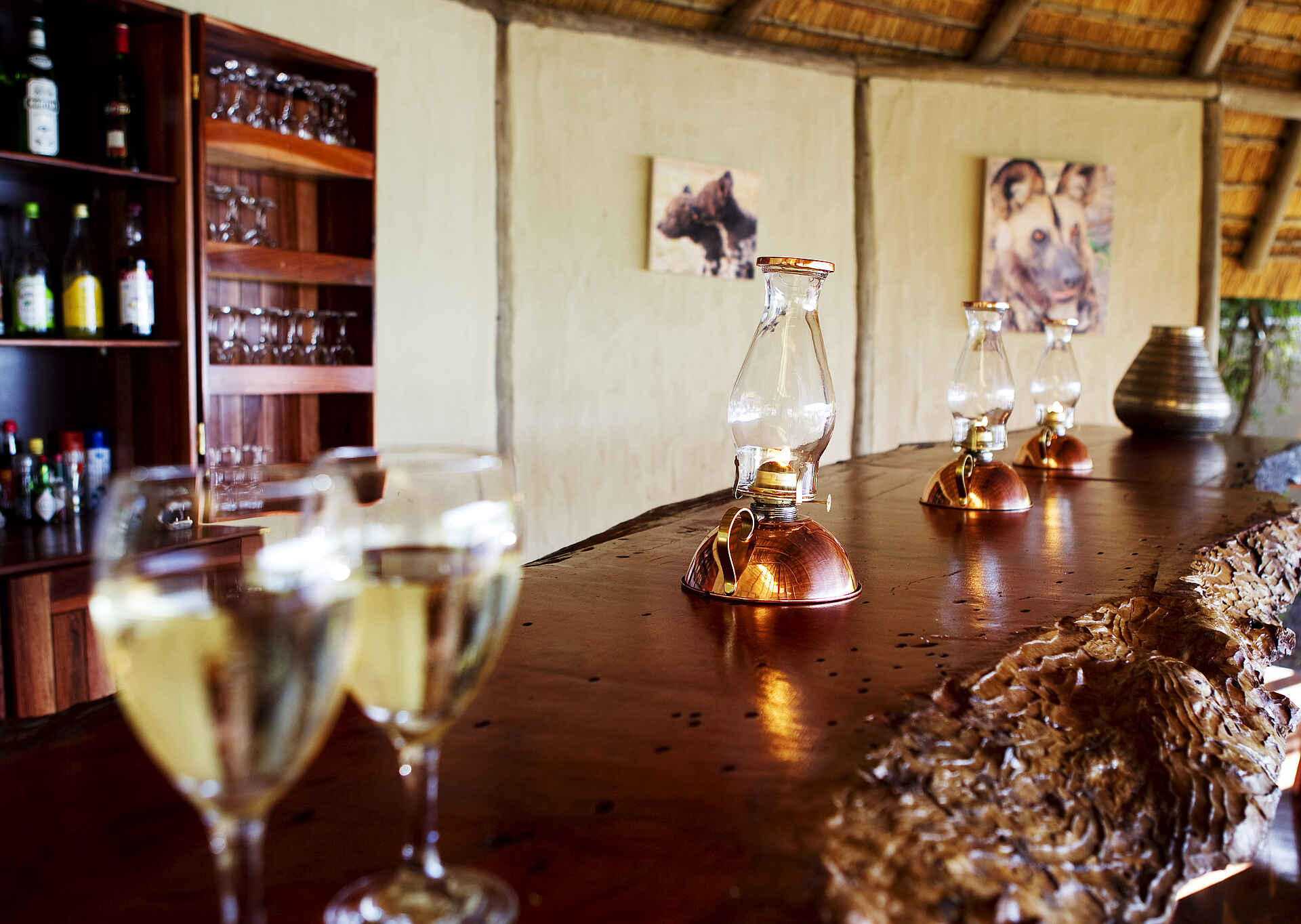 Bar, Caprivi, Cuando, Kwando, Kwando River, Kwando Safaris, NG 14, NG 14 Kwando Konzession, Kwando Lagoon, Kwando Lagoon Camp, Lagoon Camp