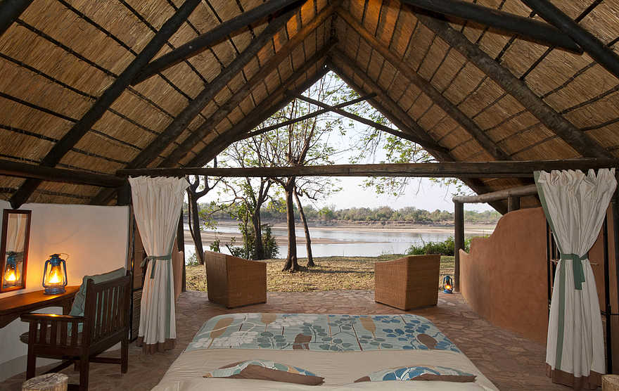 Nkwali Camp: Gästechalet Nkwali Camp: Gästechalet