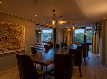 Salt of Akagera Lodge: Grand Suite Speisebereich