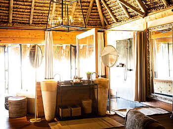 Segera Retreat: Das Badezimmer im Segera House