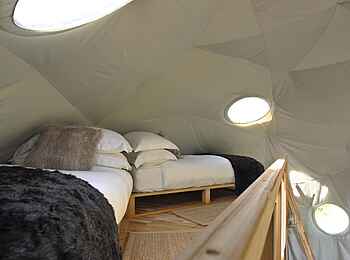 The Highlands Camp: Family Tent Kinderbetten