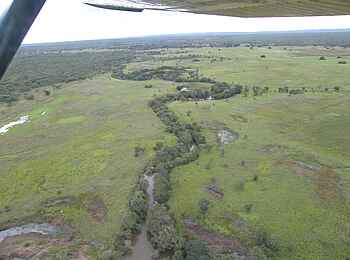 Wasa Lodge: Flusslauf