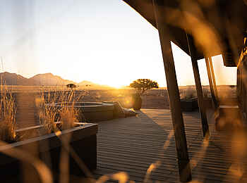 Wolwedans Plains Camp: Die Terrasse Wolwedans Plains Camp: Die Terrasse