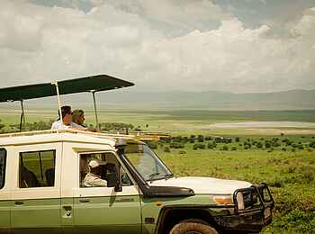 Entamanu Ngorongoro Camp: Auf Pirschfahrt