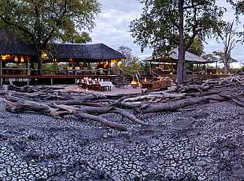 Elephant Pan Camp: Abendessen am Camp