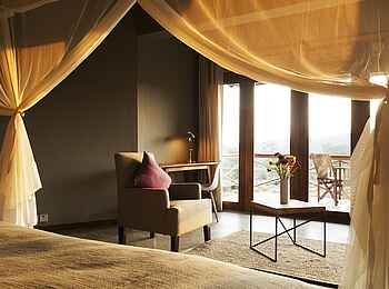 Kitela Lodge: Eindruck vom Gästezimmer