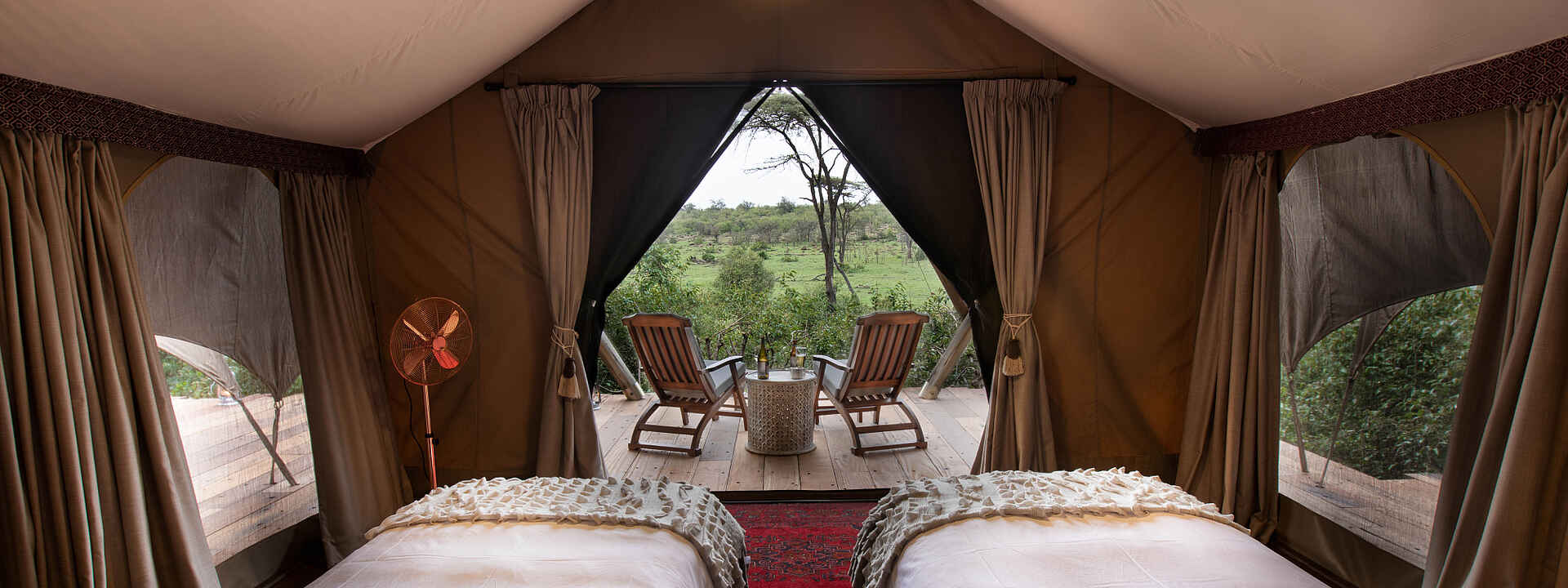 Mara Nyika Camp: im Schlafzimmer