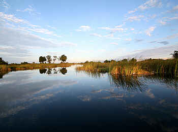 Nkasa Lupala Tented Lodge: Lagune Nkasa Lupala Tented Lodge: Lagune