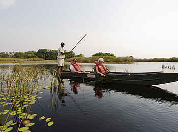 Shinde Lodge: Unterwegs mit dem Mokoro