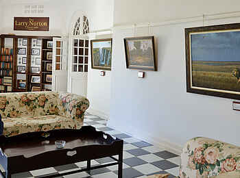 Victoria Falls Hotel: Die Palmenlounge