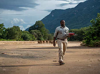 Wayo Manyara Green Camp: Willkommensdrink