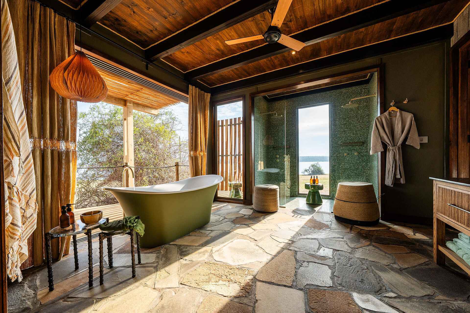 Wilderness Magashi Peninsula: Das Badezimmer der Villa