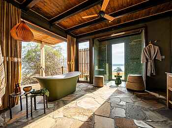 Wilderness Magashi Peninsula: Das Badezimmer der Villa