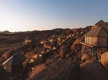 Zannier Hotels Sonop: Blick auf die Lodge Zannier Hotels Sonop: Blick auf die Lodge