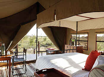 Camp Kalahari: Family Tent Bett