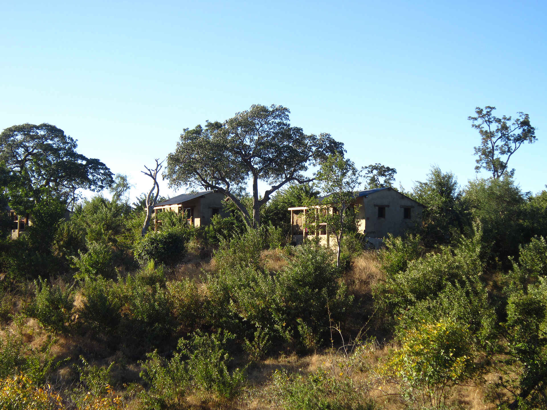 Chobe Elephant Camp: Lage am Hang