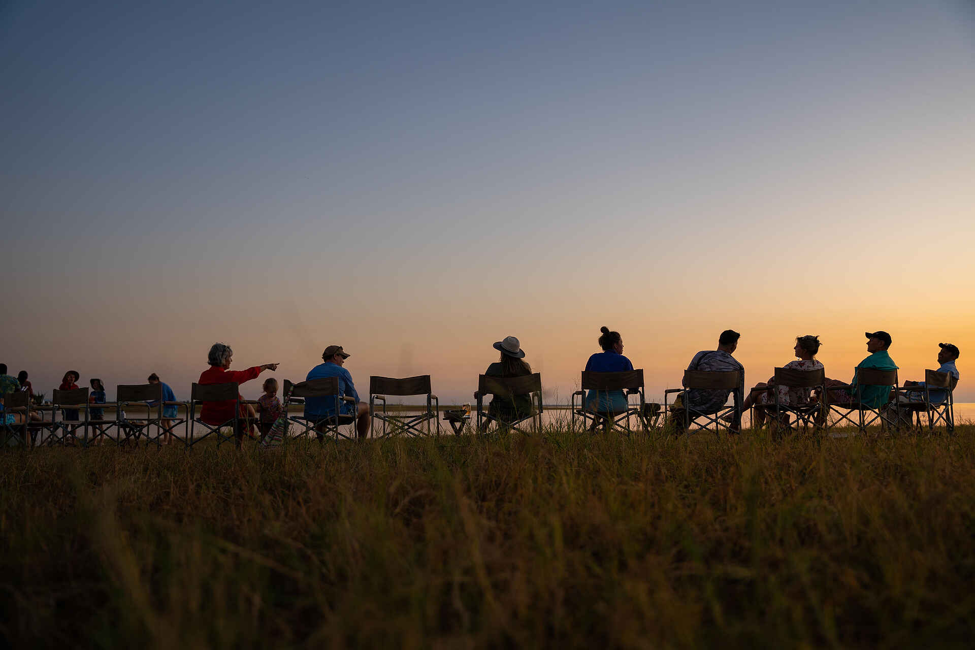 Fothergill Island Luxury Camp: Sundowner