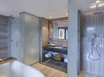 Gran Melia Arusha: Badezimmer der Grand Suite