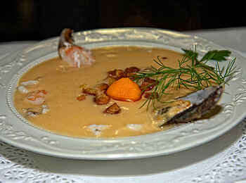 Hansa Hotel: Meeresfrüchte