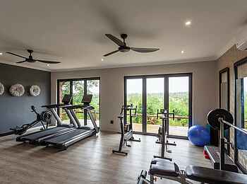 Leopard Hills: Fitnessraum