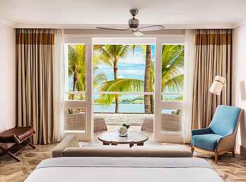 One and Only Le Saint Gerant: Blick aus einem Lagoon Zimmer