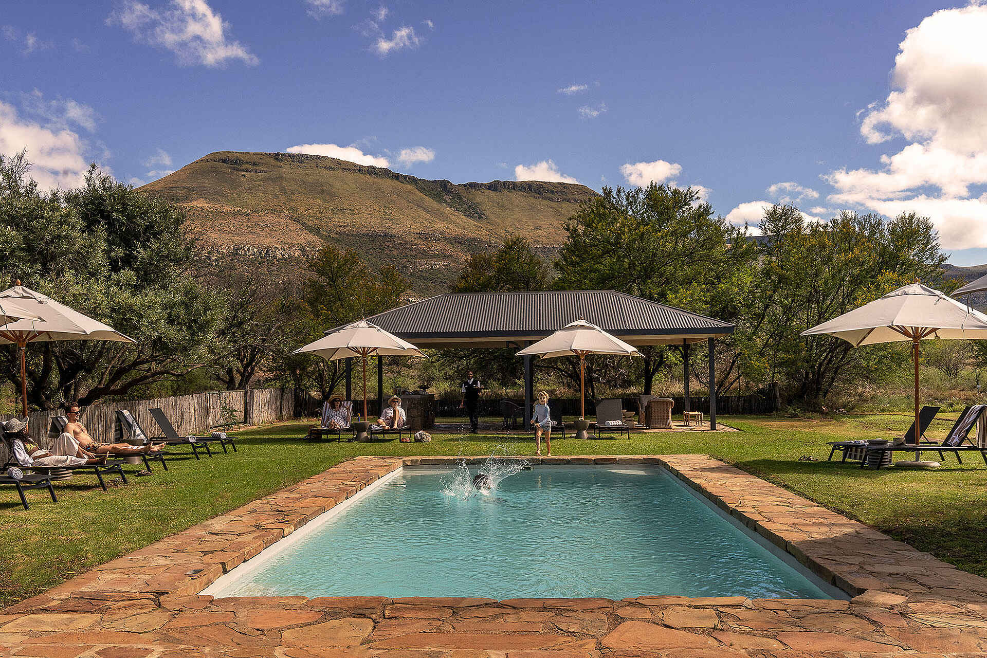 Samara Karoo Lodge: Der Pool