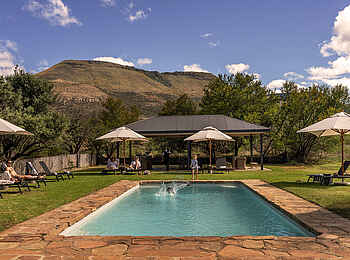 Samara Karoo Lodge: Der Pool