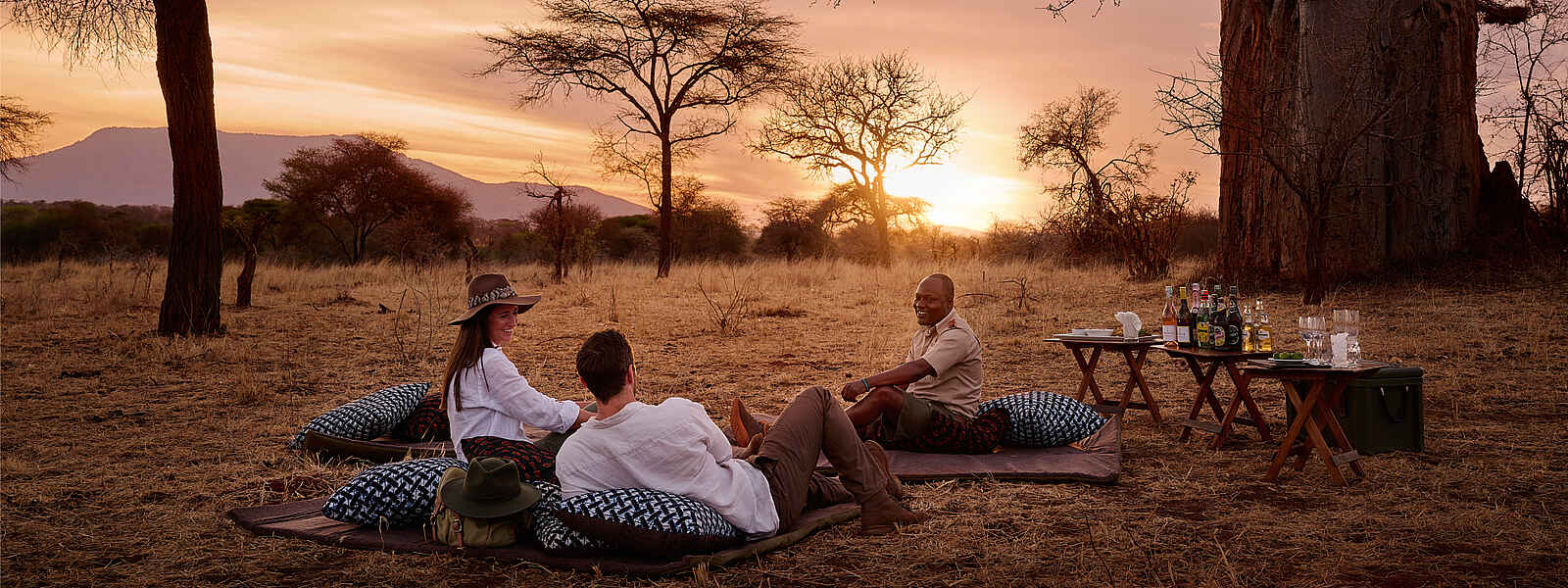 Sanctuary Swala: Sundowner-Picknick Sanctuary Swala: Sundowner-Picknick