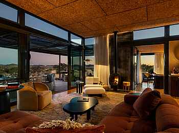 Tswalu Loapi Tented Camp: Ein gemütliches Wohnzimmer Tswalu Loapi Tented Camp: Ein gemütliches Wohnzimmer