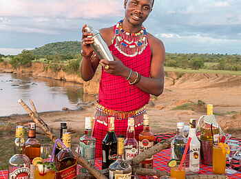 Losokwan Camp: Sundowner-Bar